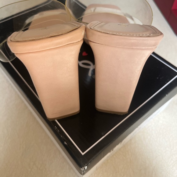 Cupid Chasity square toe block heel - Picture 2 of 6